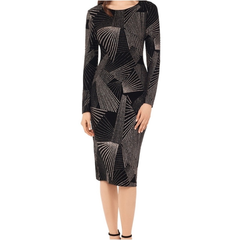 Geometric glitter Dress